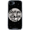 To The Moon And Back BW iPhone 16e Clear Case